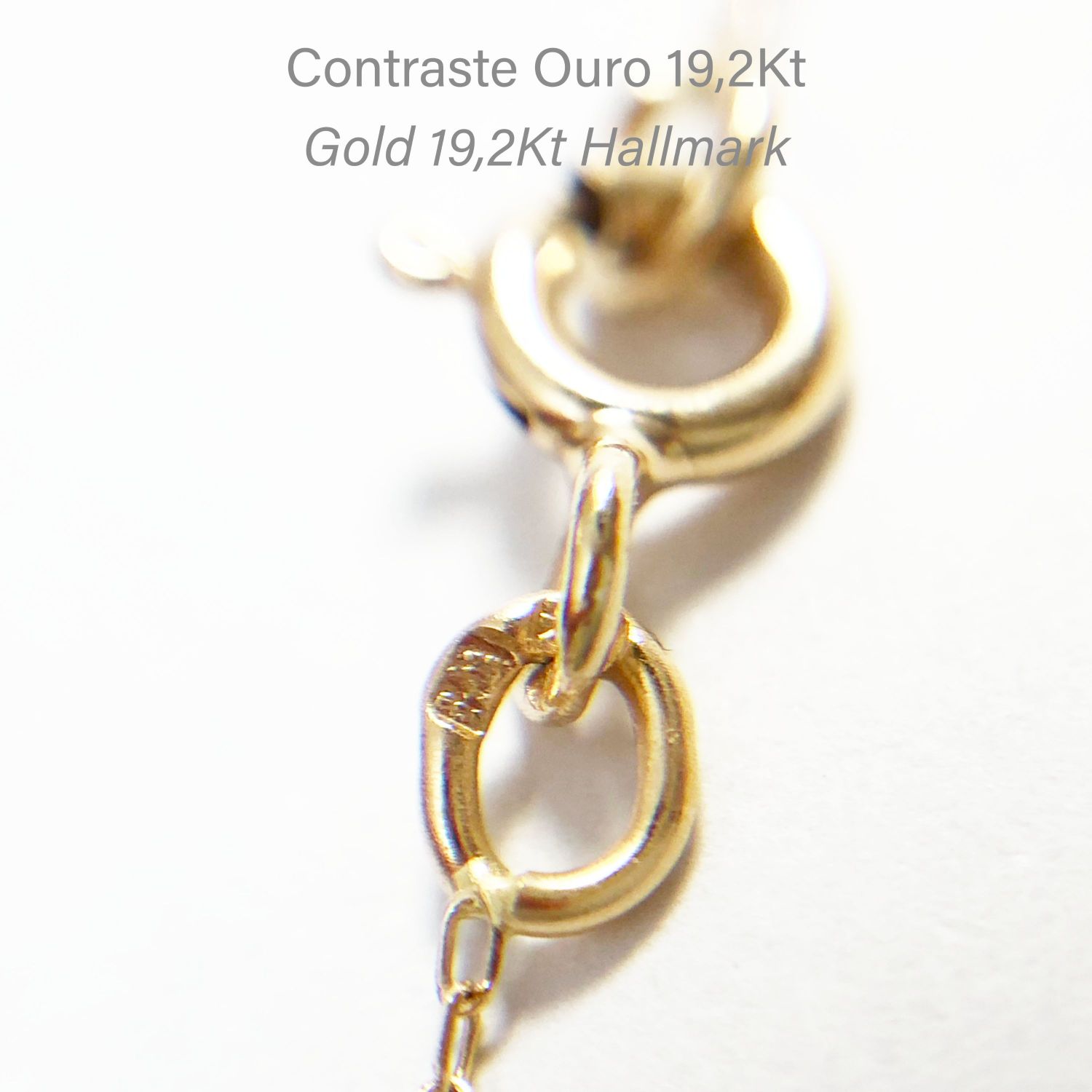 Colar Contas de Viana em Ouro 19,2Kt Colar Contas de Viana em Ouro 19,2Kt