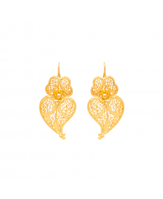 Earrings Heart of Viana M in 19,2Kt Gold 