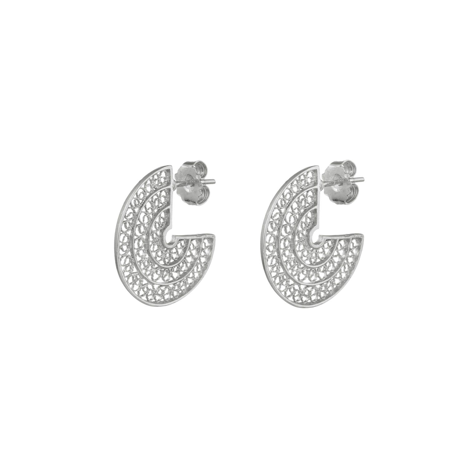 Set Circles in Silver Set Circles in Silver