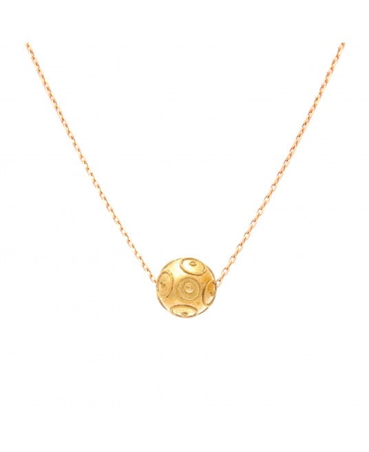 Necklace Viana's Conta in 19,2Kt Gold 