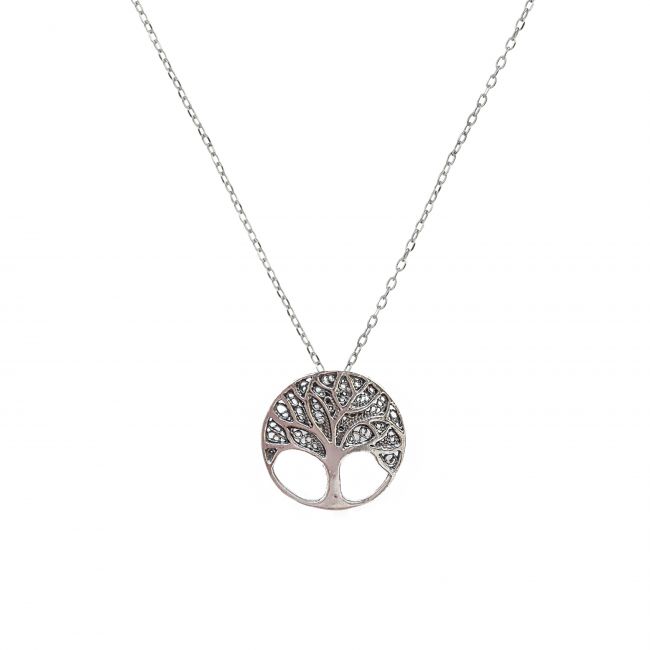Necklace Tree of Life in Silver 