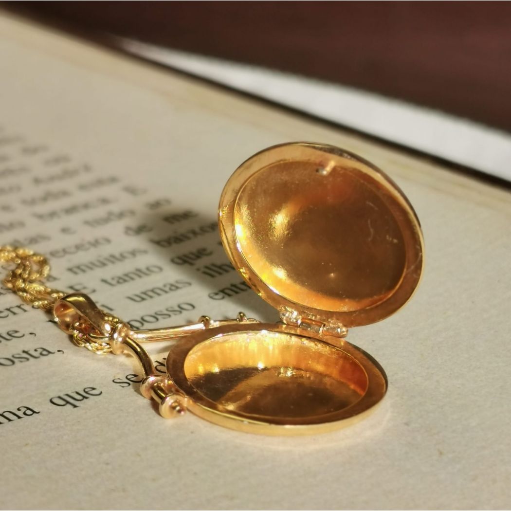 Necklace Memoria in Gold Plated Silver
