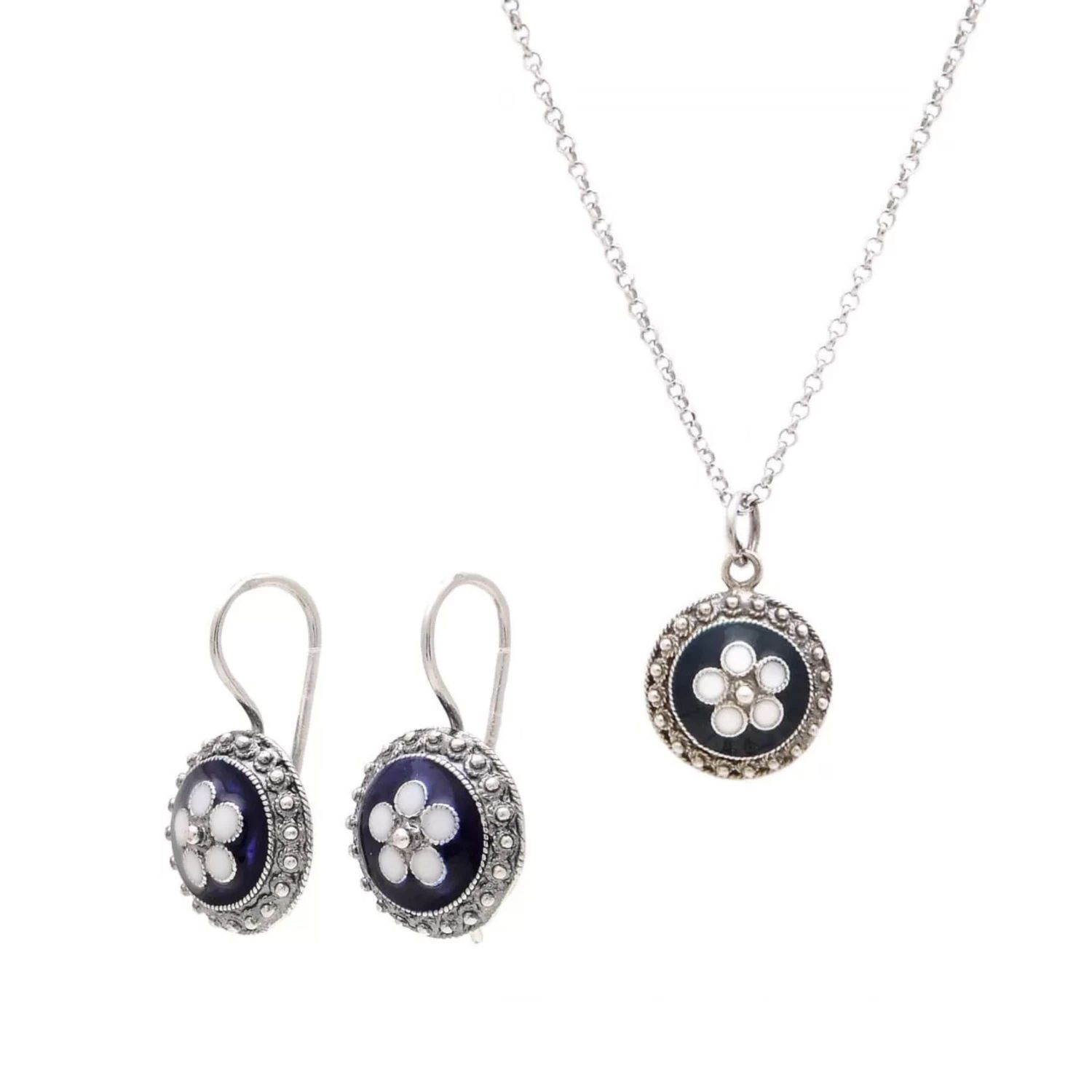 Set Caramujo in Silver Set Caramujo in Silver