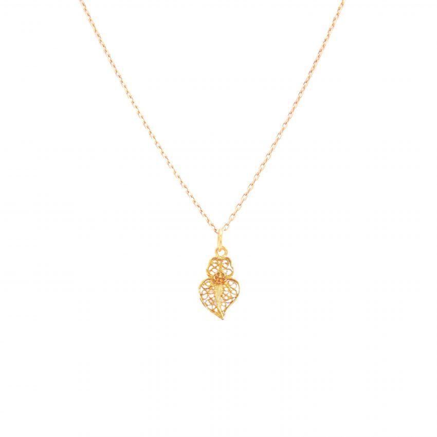 Necklace Heart of Viana XXS in 9Kt Gold 