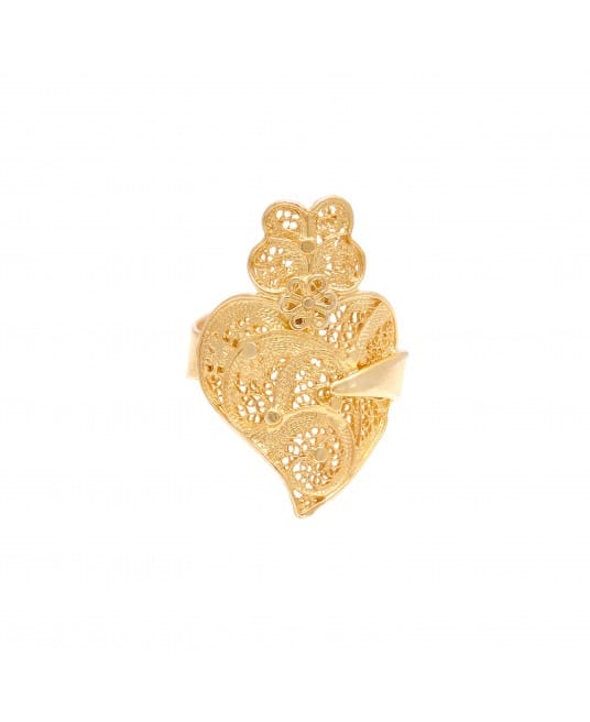 Ring Heart of Viana in 19,2kt Gold 