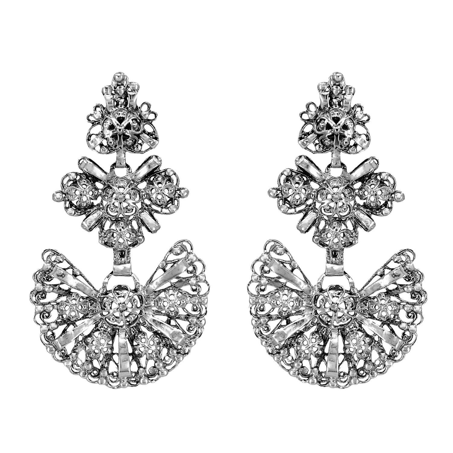Galegos Earrings in Silver Galegos Earrings in Silver