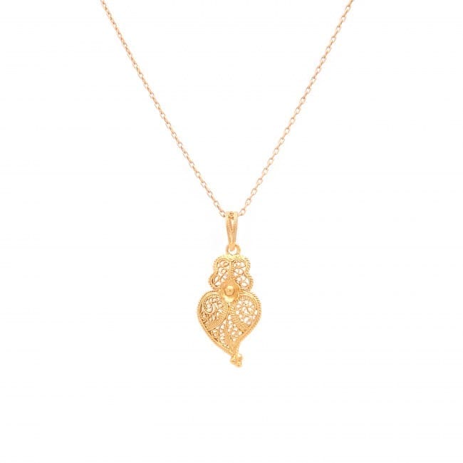 Necklace Heart of Viana S in 19,2Kt Gold 