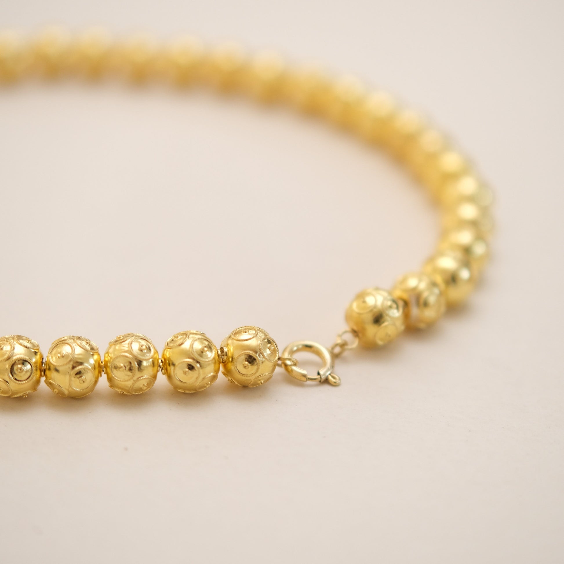 Necklace Viana's Contas Traditional in Gold Plated Silver