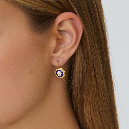 Earrings Caramujo in 19,2Kt Gold