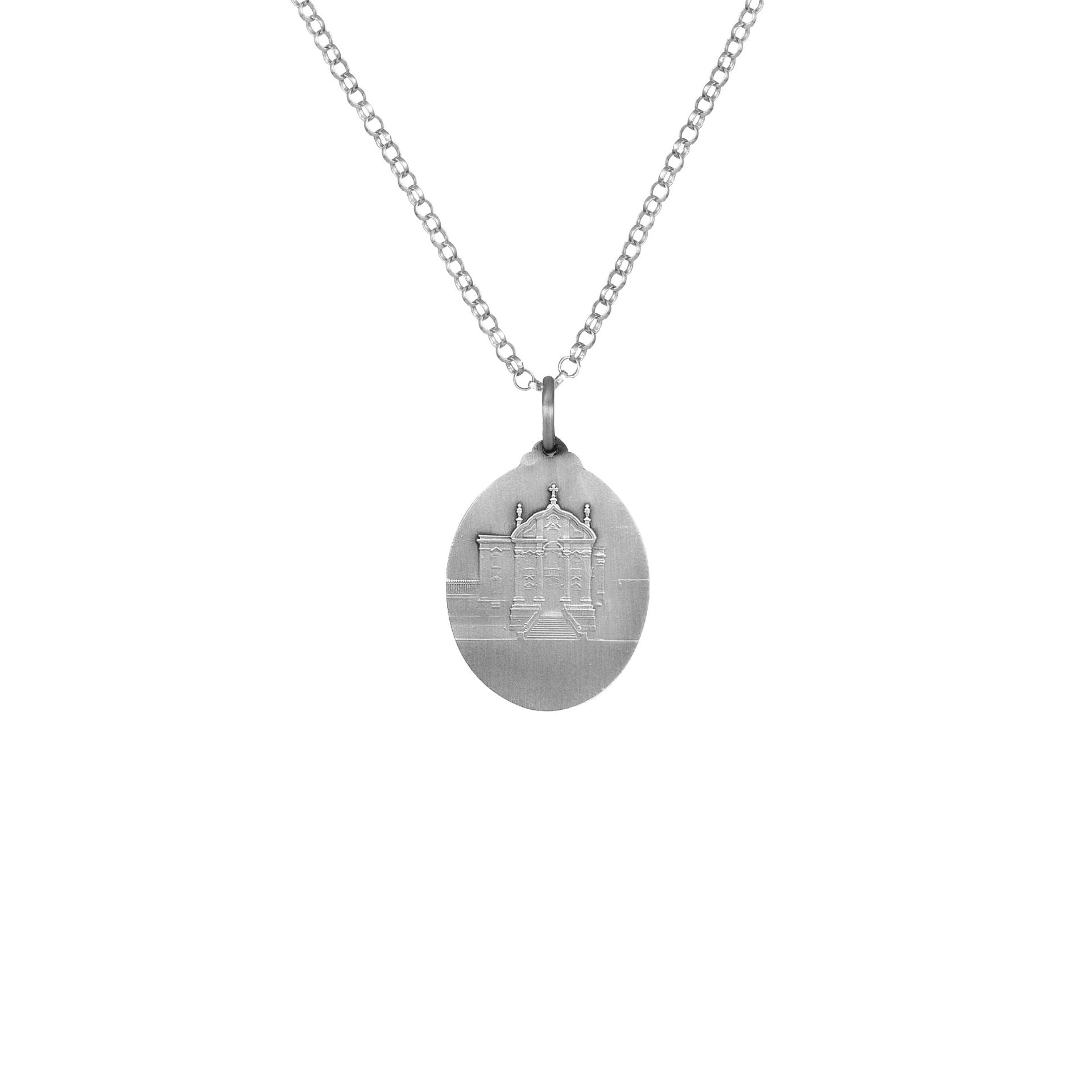 Necklace St. Anthony of Lisbon in Silver - Medal João da Silva