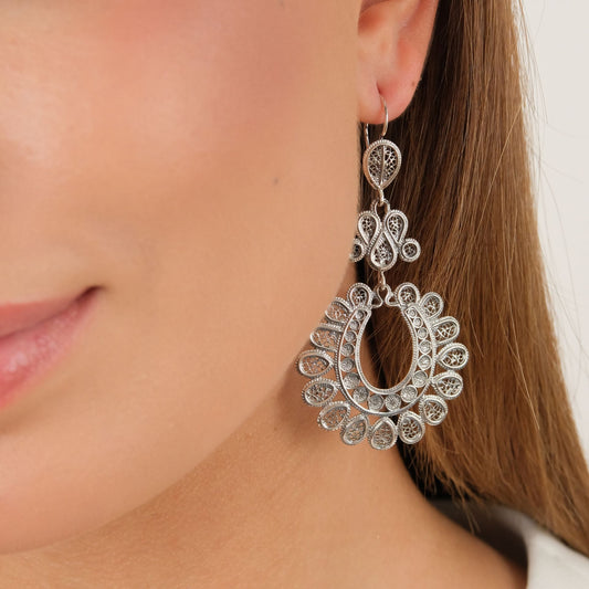 Earrings Other Side of the Mirror in Silver