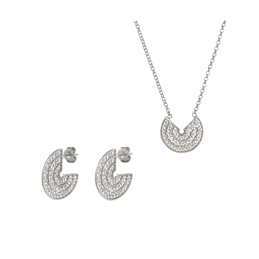 Set Circles in Silver