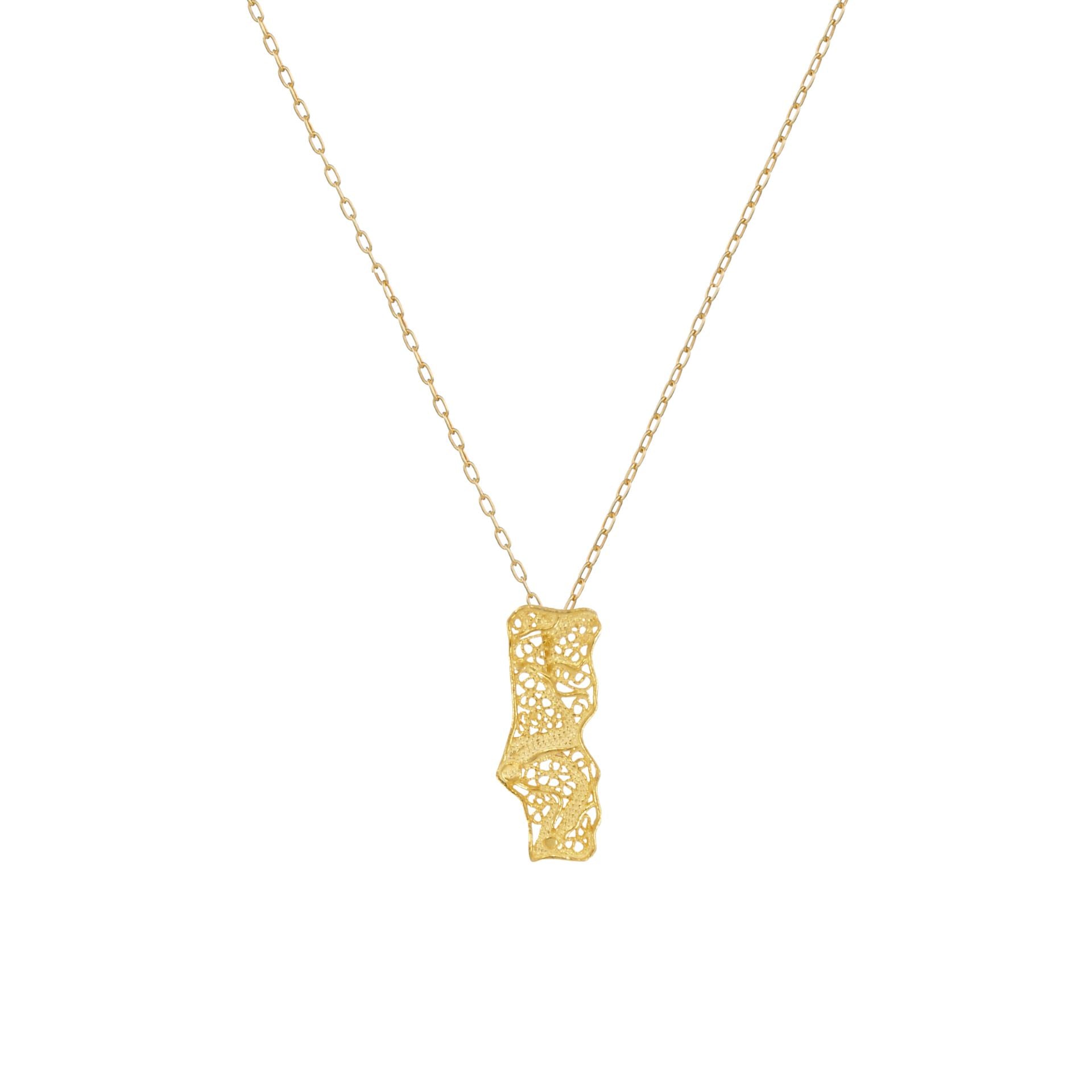 Necklace Portugal in Gold Plated Silver