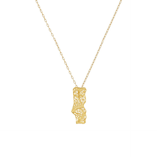 Necklace Portugal in Gold Plated Silver