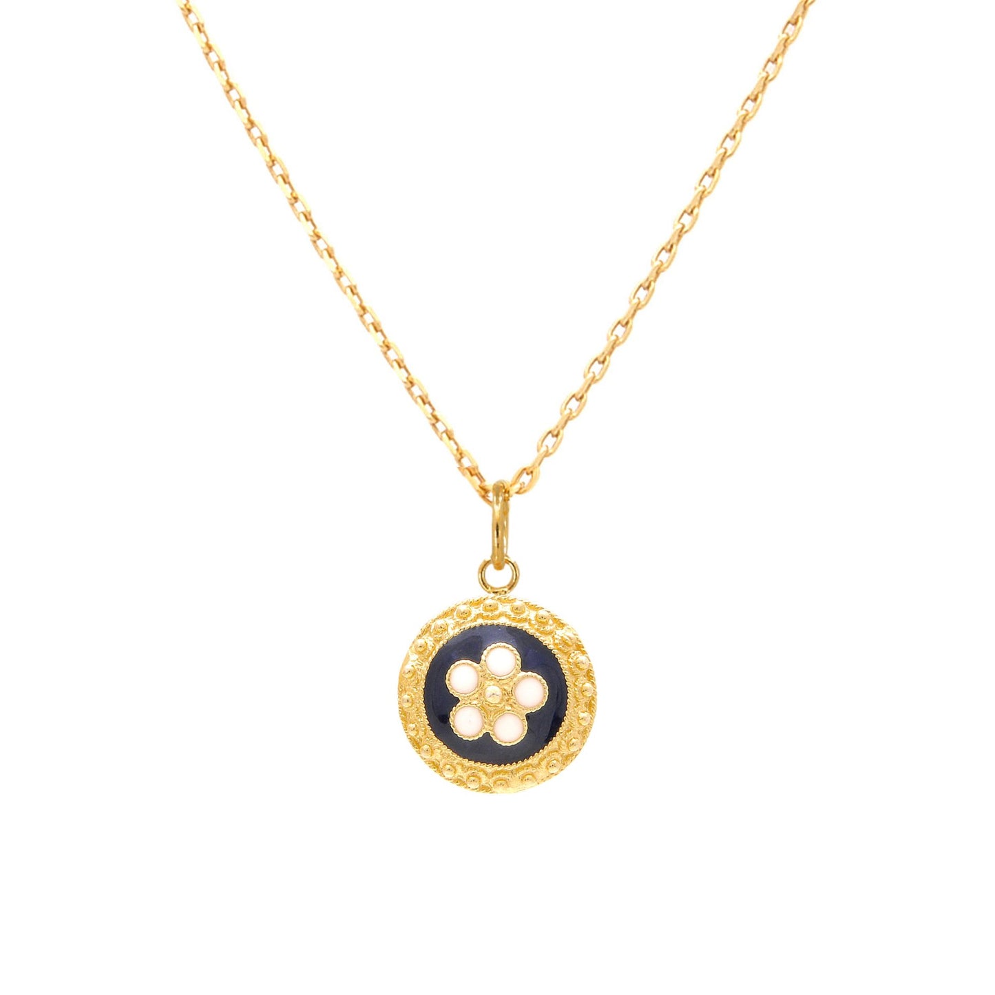 Necklace Caramujo in Gold Plated Silver
