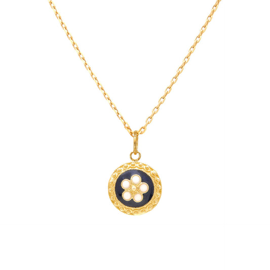 Necklace Caramujo in Gold Plated Silver