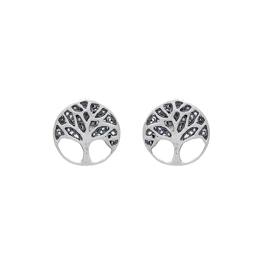 Earrings Tree of Life in Silver