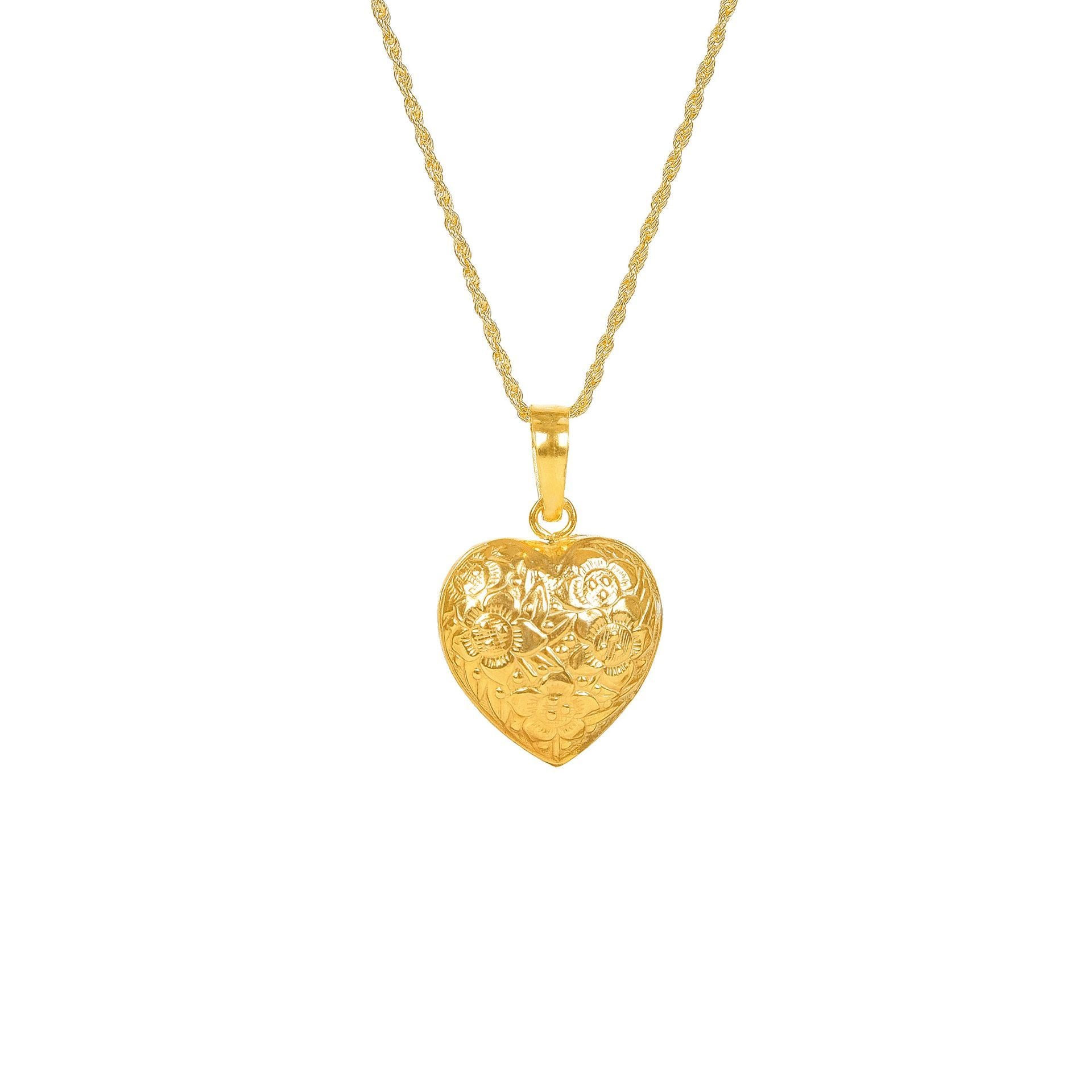 Necklace MATI Red in Gold Plated Silver