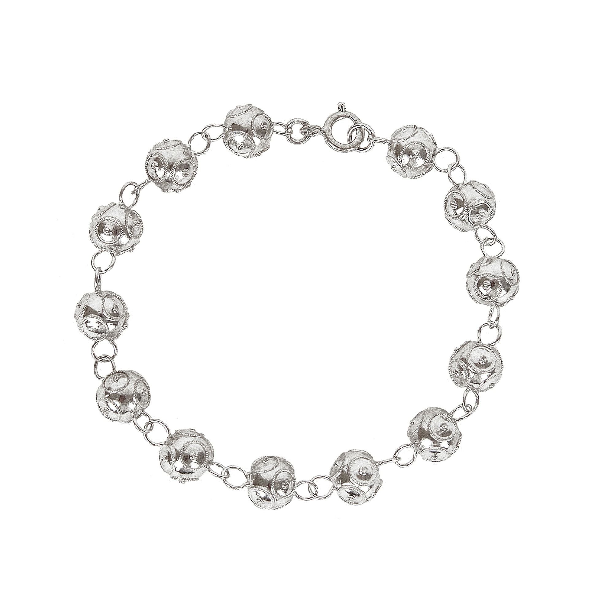 Bracelet Viana's Contas in Silver
