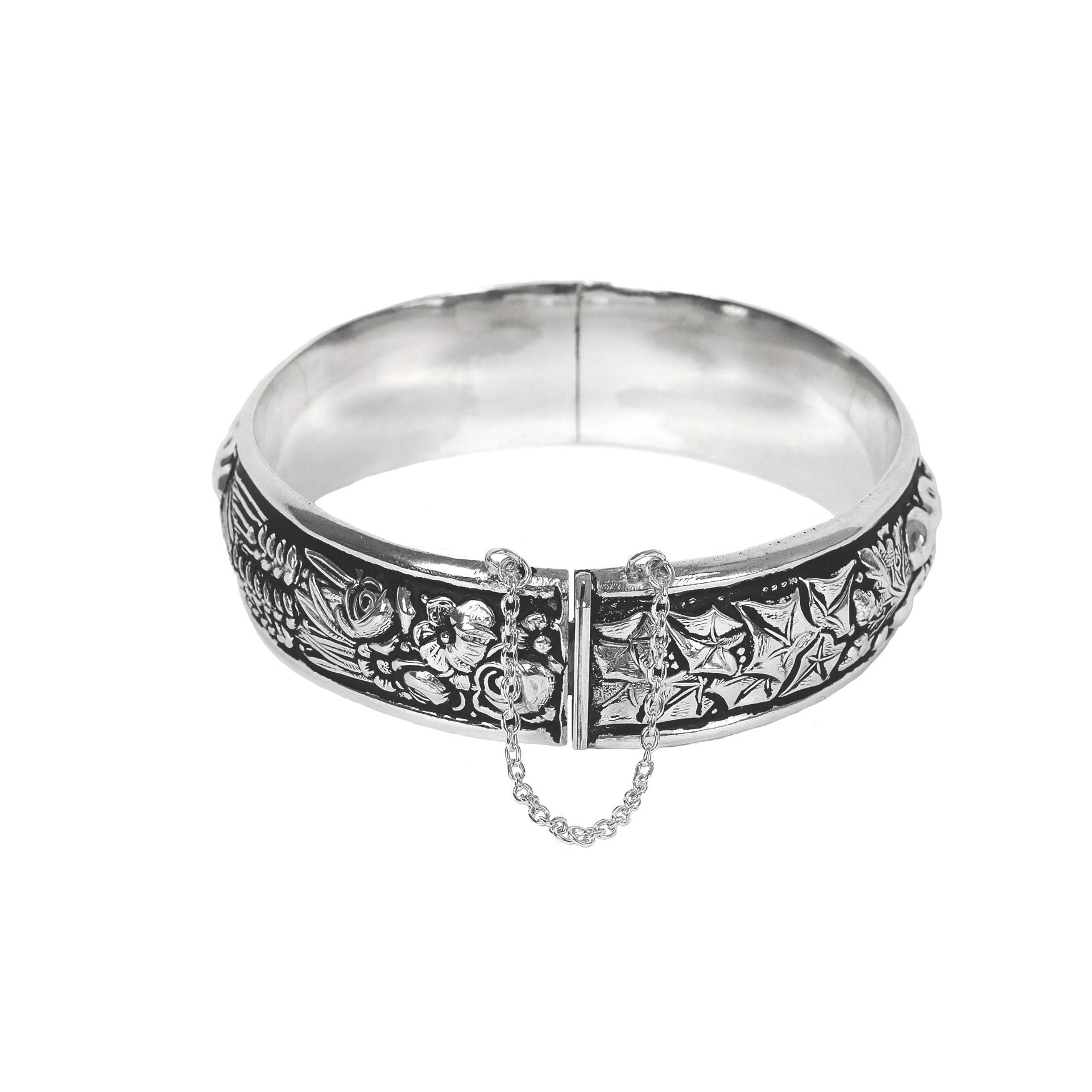 Bracelet Bangle 4 Seasons in Silver