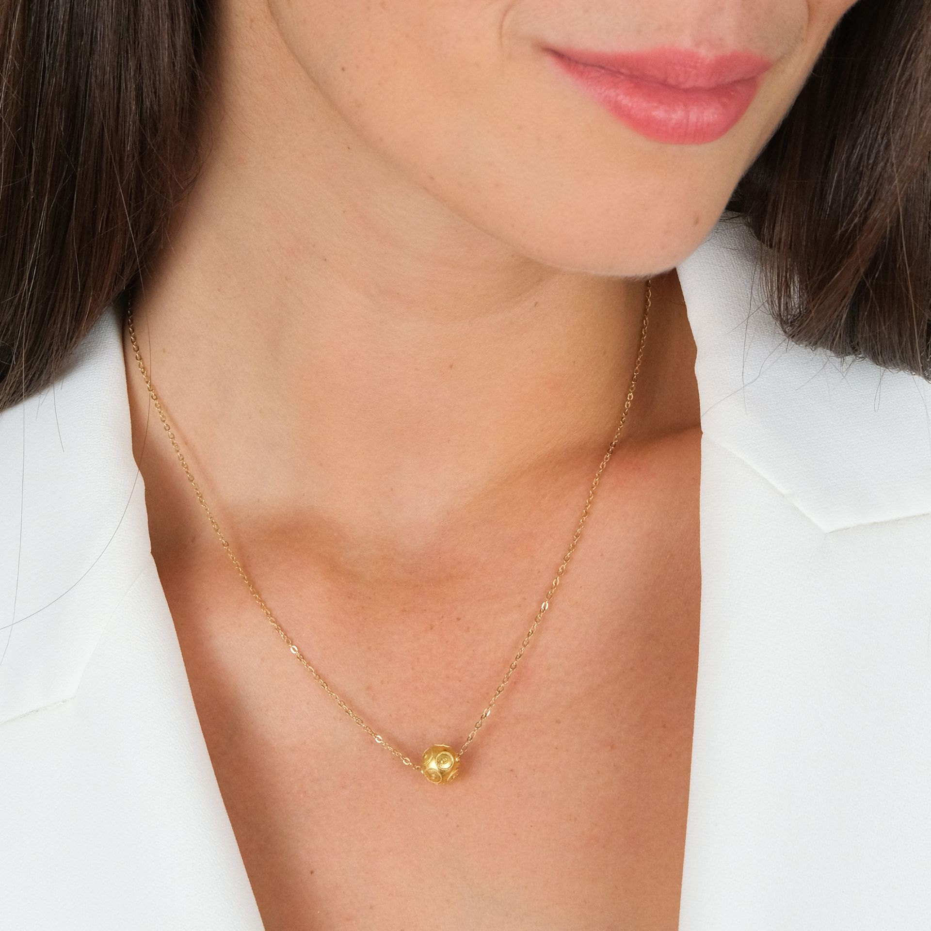 Necklace Viana's Conta in 19,2Kt Gold