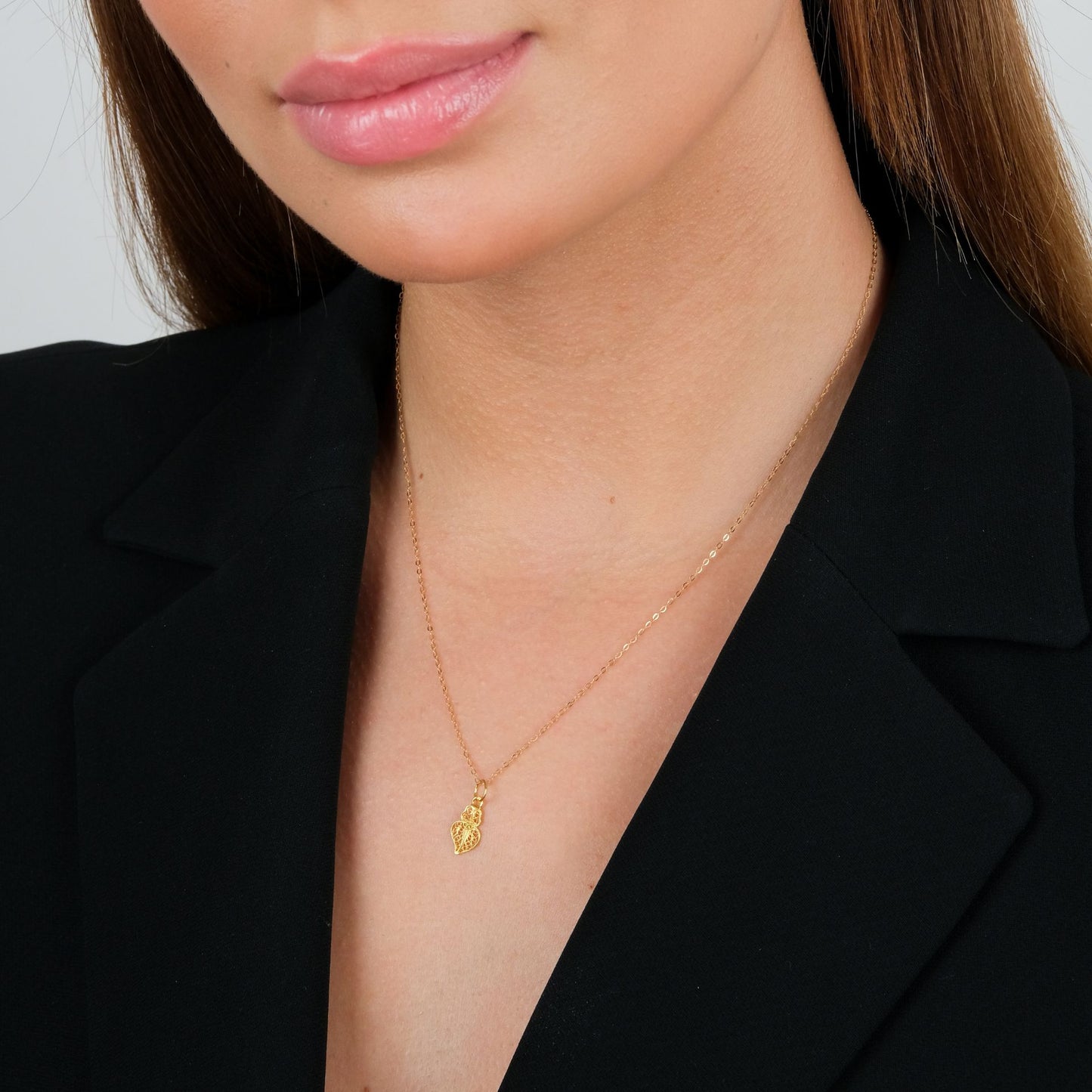 Necklace Heart of Viana XXS in 19,2Kt Gold