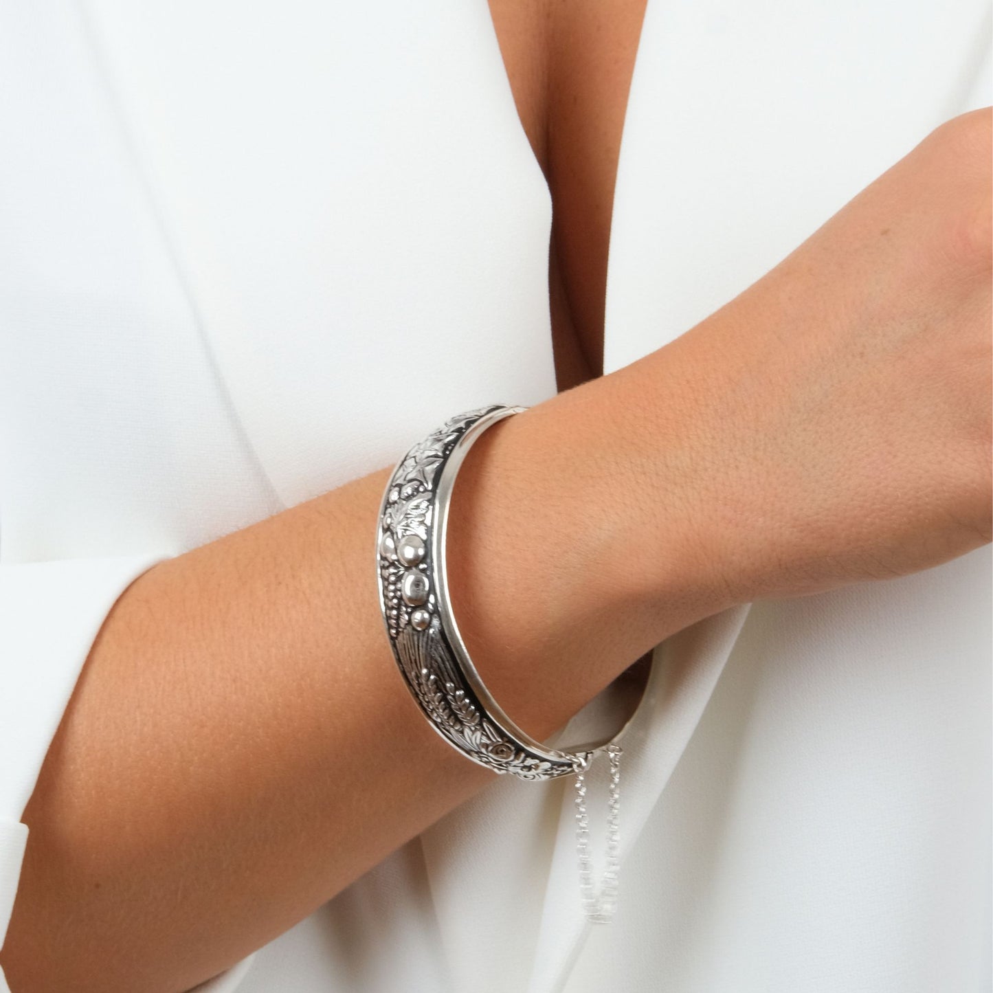Bracelet Bangle 4 Seasons in Silver