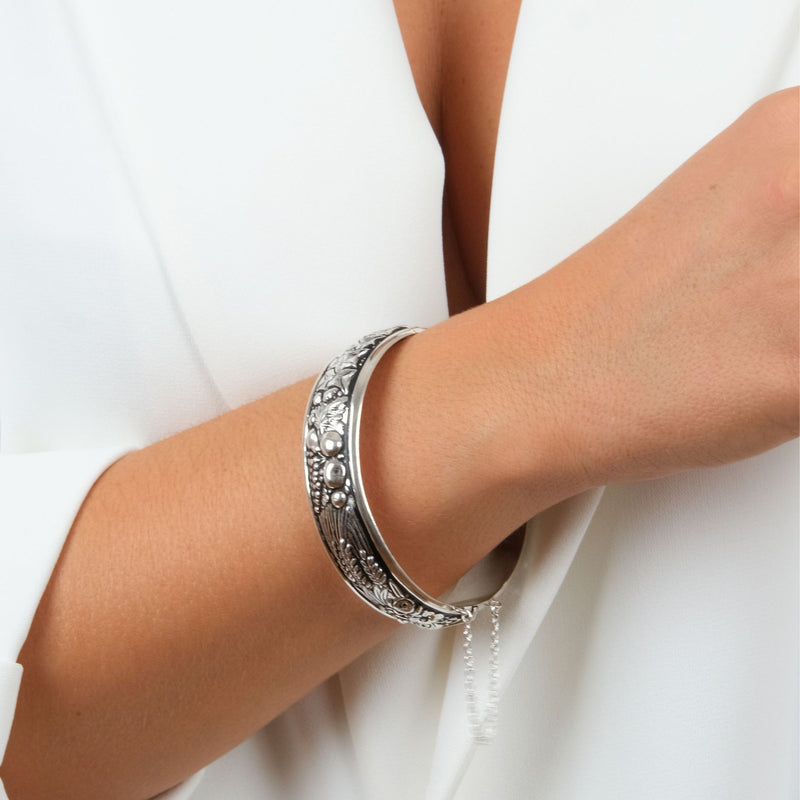 Bracelet Bangle 4 Seasons in Silver