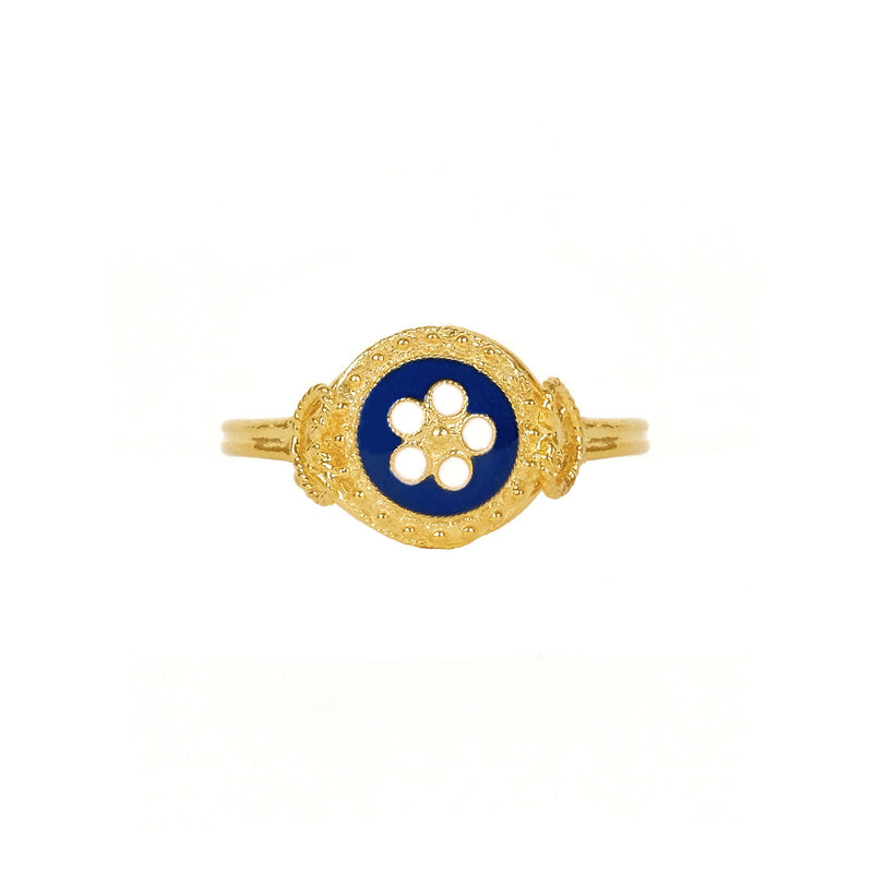 Ring Caramujo in Gold Plated Silver