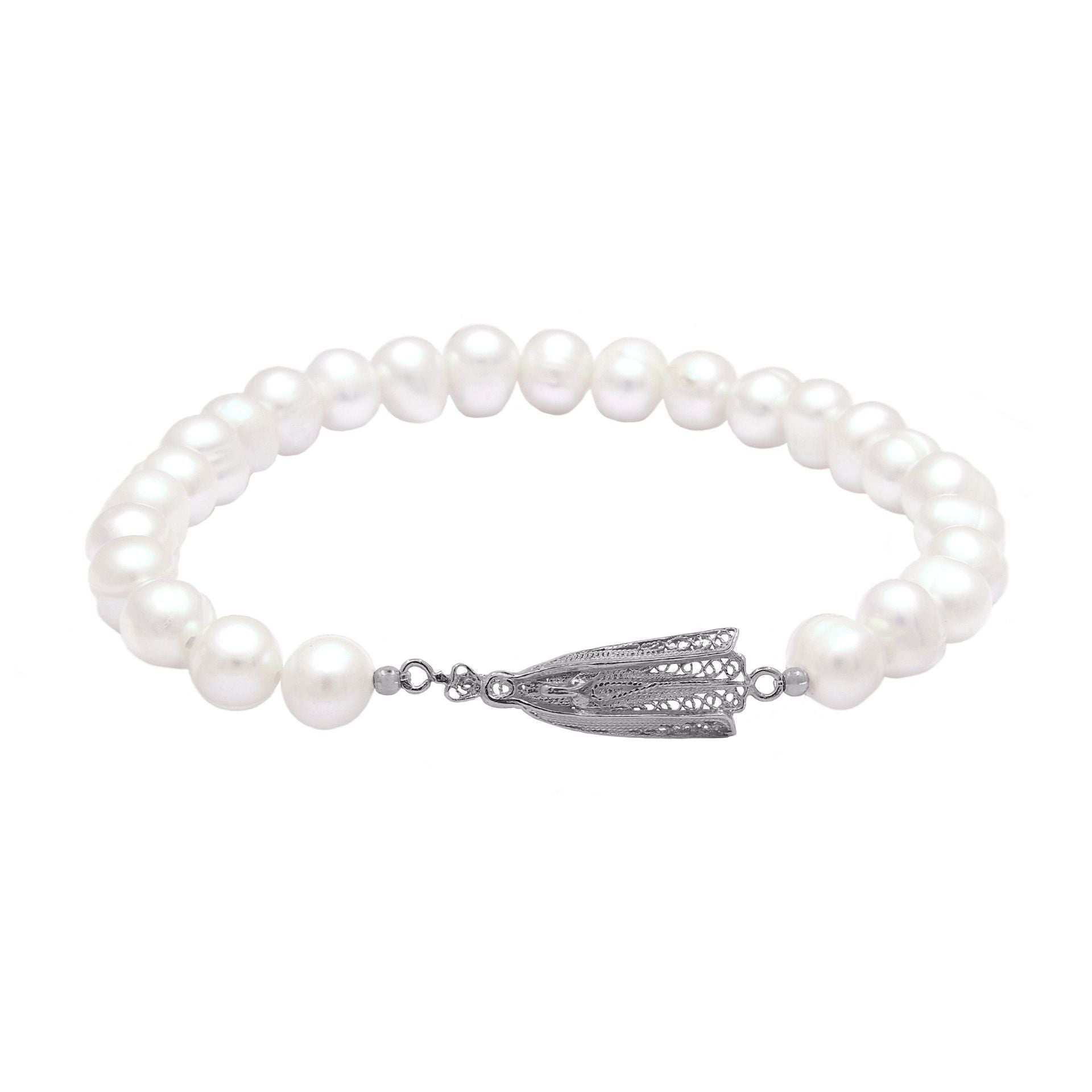 Set Our Lady of Fátima in Silver