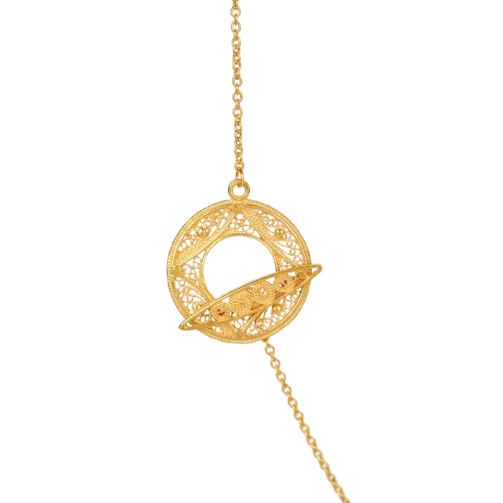 Necklace Trancelim in Gold Plated Silver