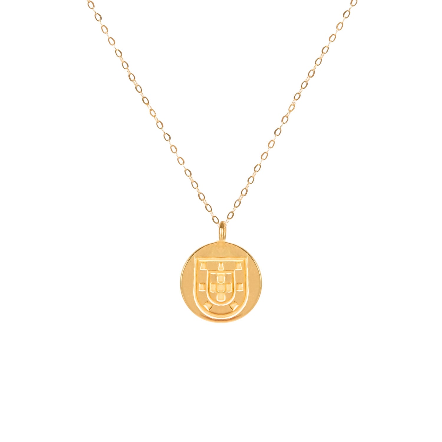 Necklace Escudo in 19,2Kt Gold