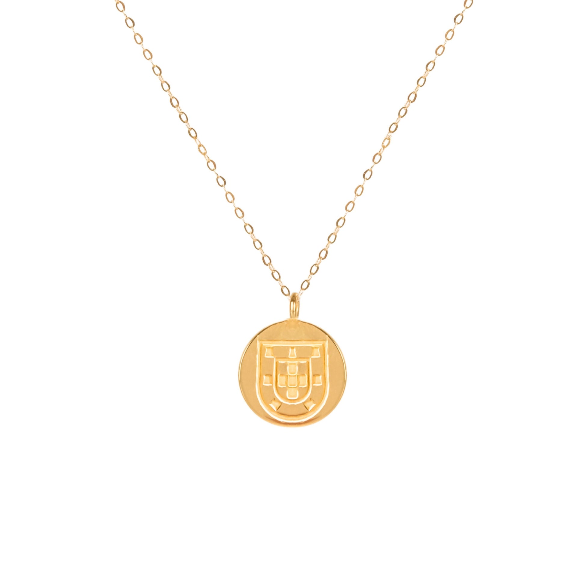 Necklace Escudo in 19,2Kt Gold