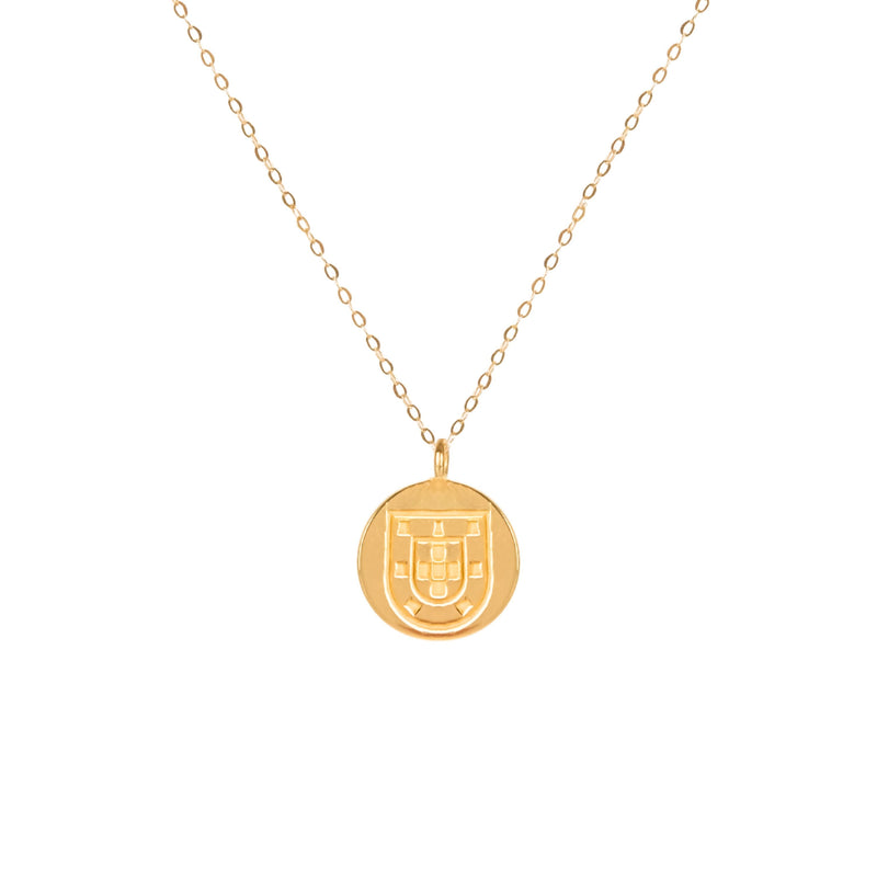 Necklace Escudo in 19,2Kt Gold
