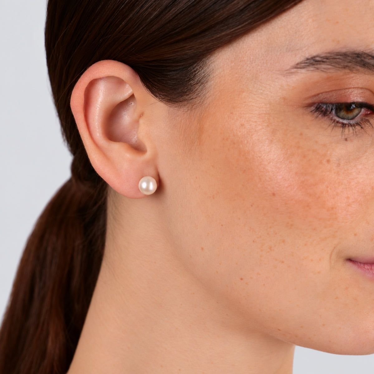 Earrings Pearl XS Stud in 19.2Kt Gold