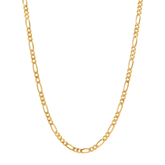 Necklace 3+1 5mm in 19.2Kt Gold