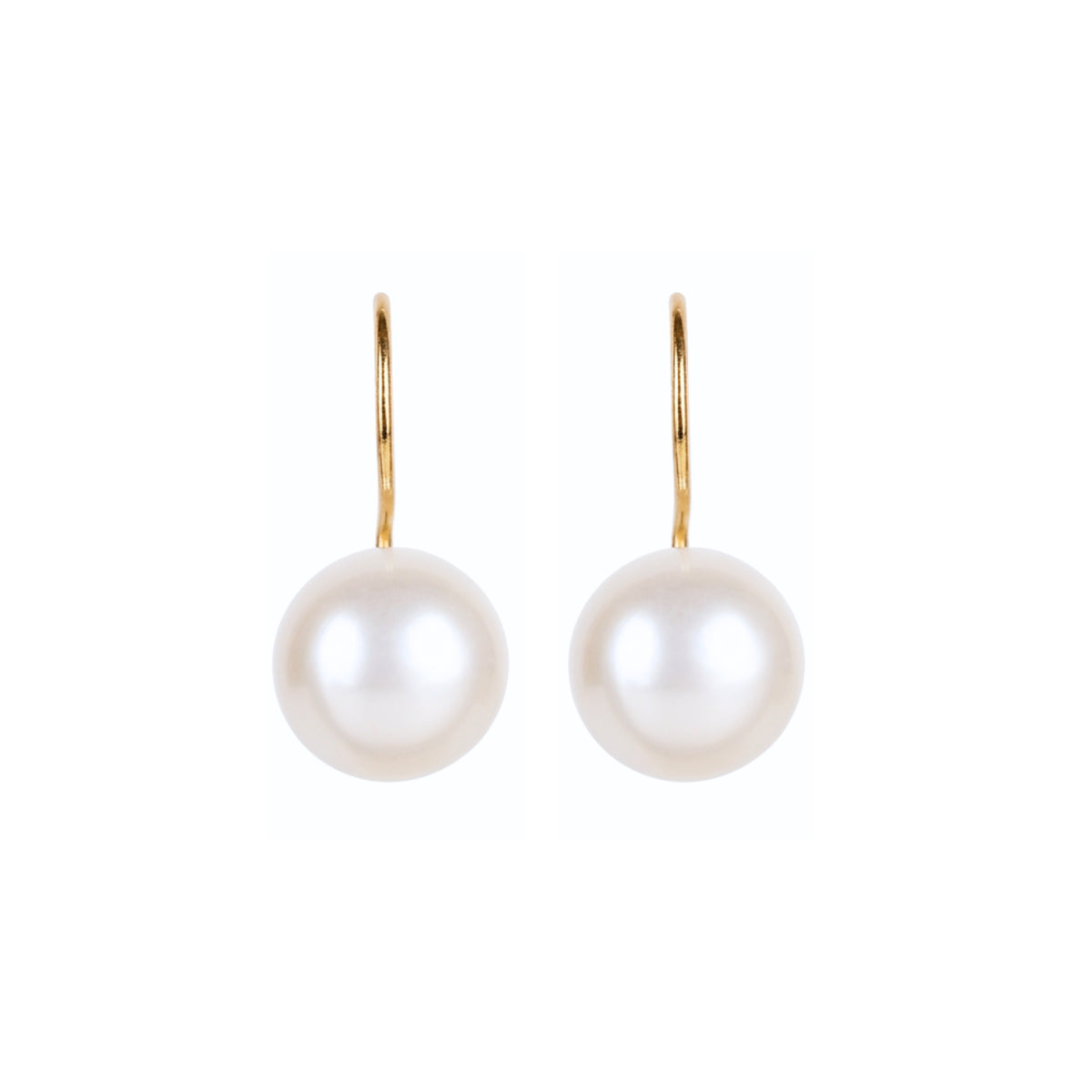 Earrings Pearl S in 19.2Kt Gold