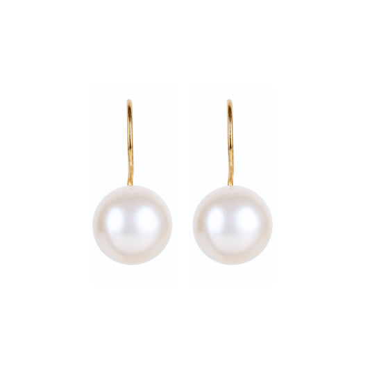 Earrings Pearl S in 19.2Kt Gold