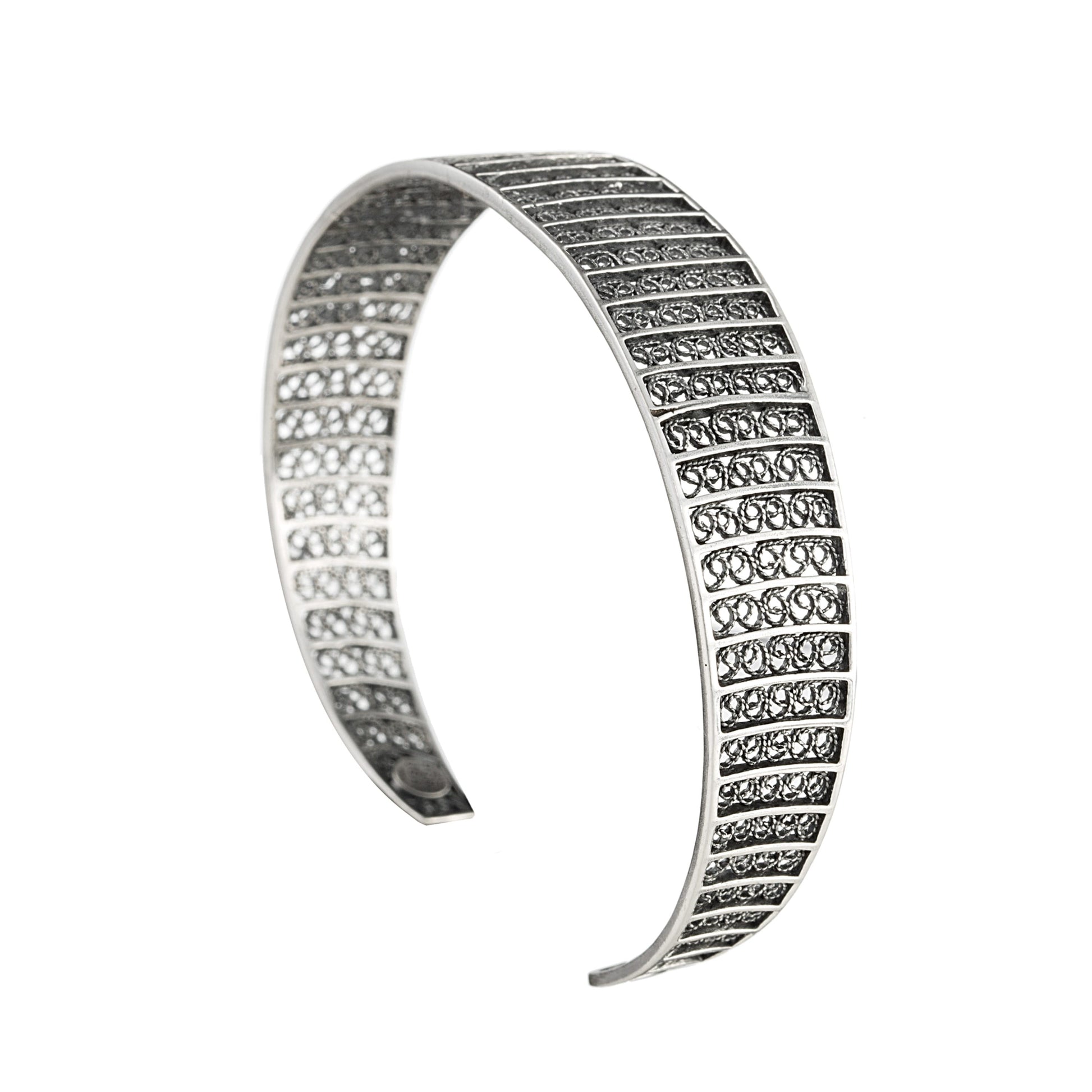 Bracelet Circles in Silver