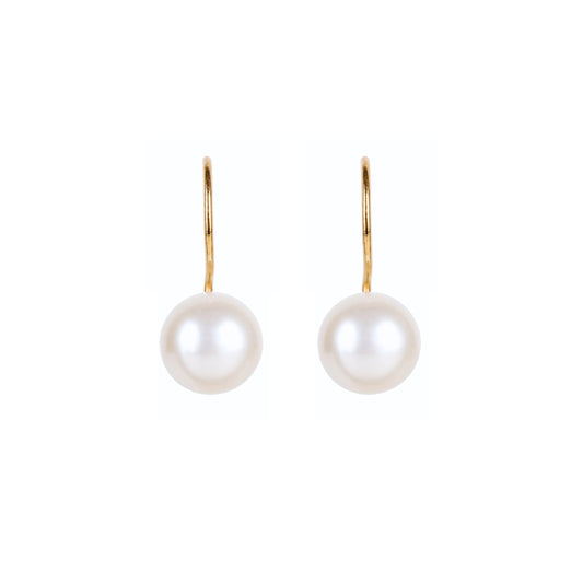 Earrings Pearl XS in 19.2Kt Gold