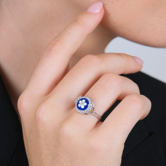 Ring Caramujo in Silver