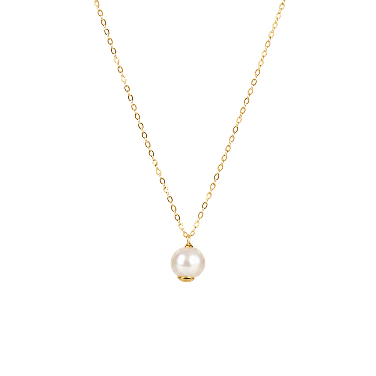 Necklace Pearl in 19.2Kt Gold