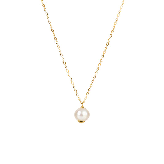 Necklace Pearl in 19.2Kt Gold