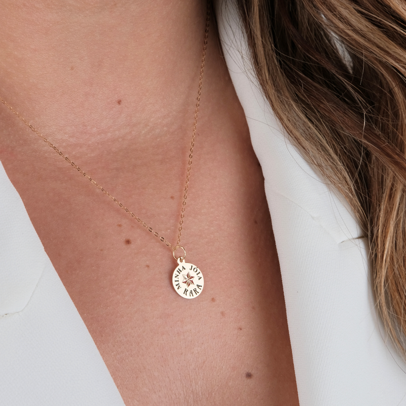 Pendant Minha Jóia Rara in 19,2Kt Gold