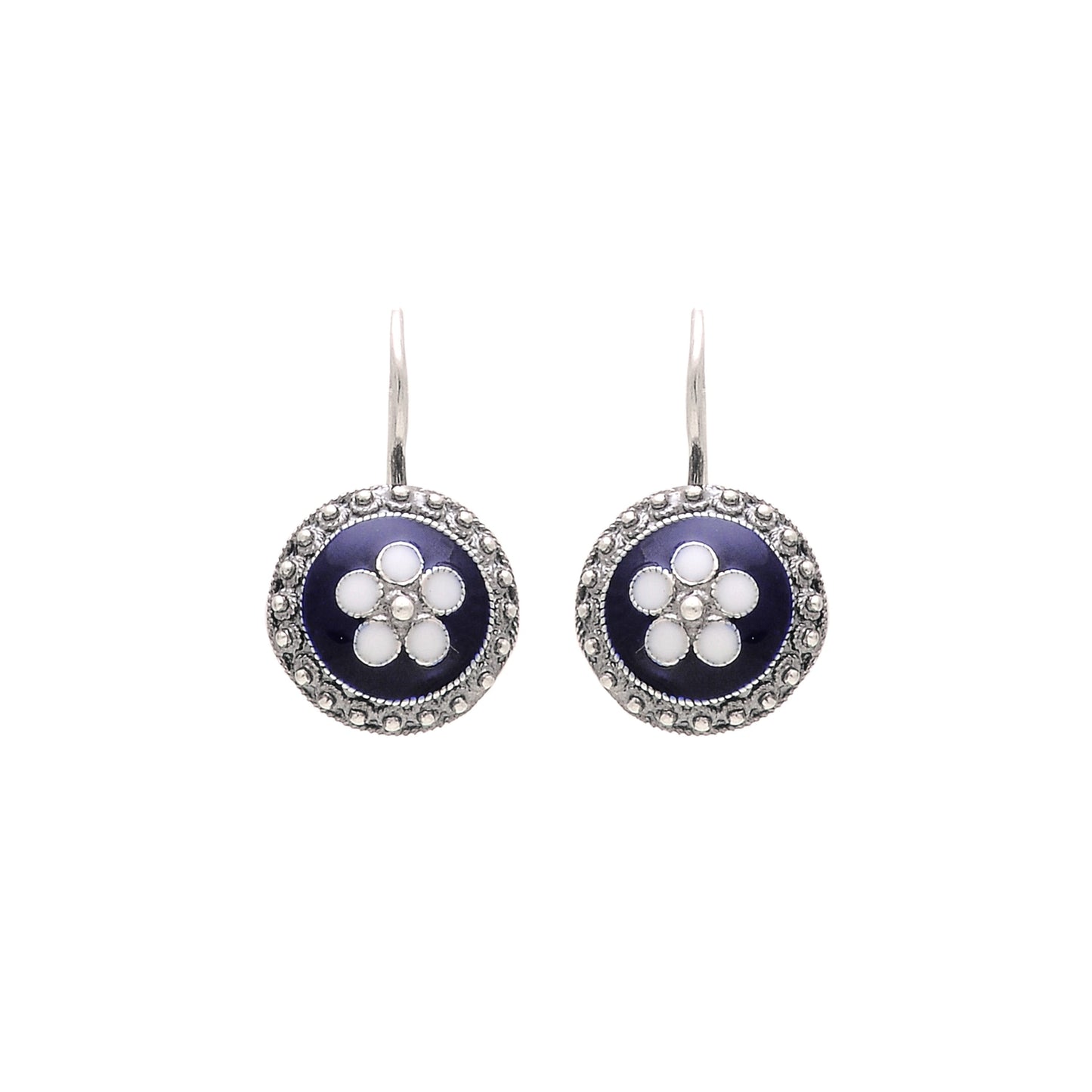 Earrings Caramujo in Silver