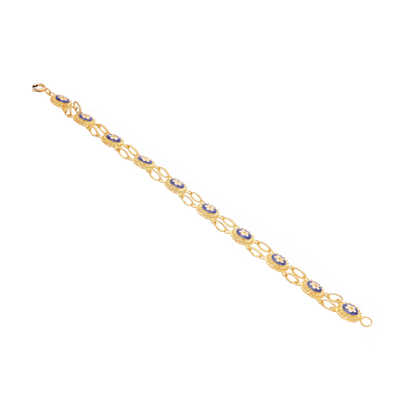 Bracelet Caramujos in Gold Plated Silver