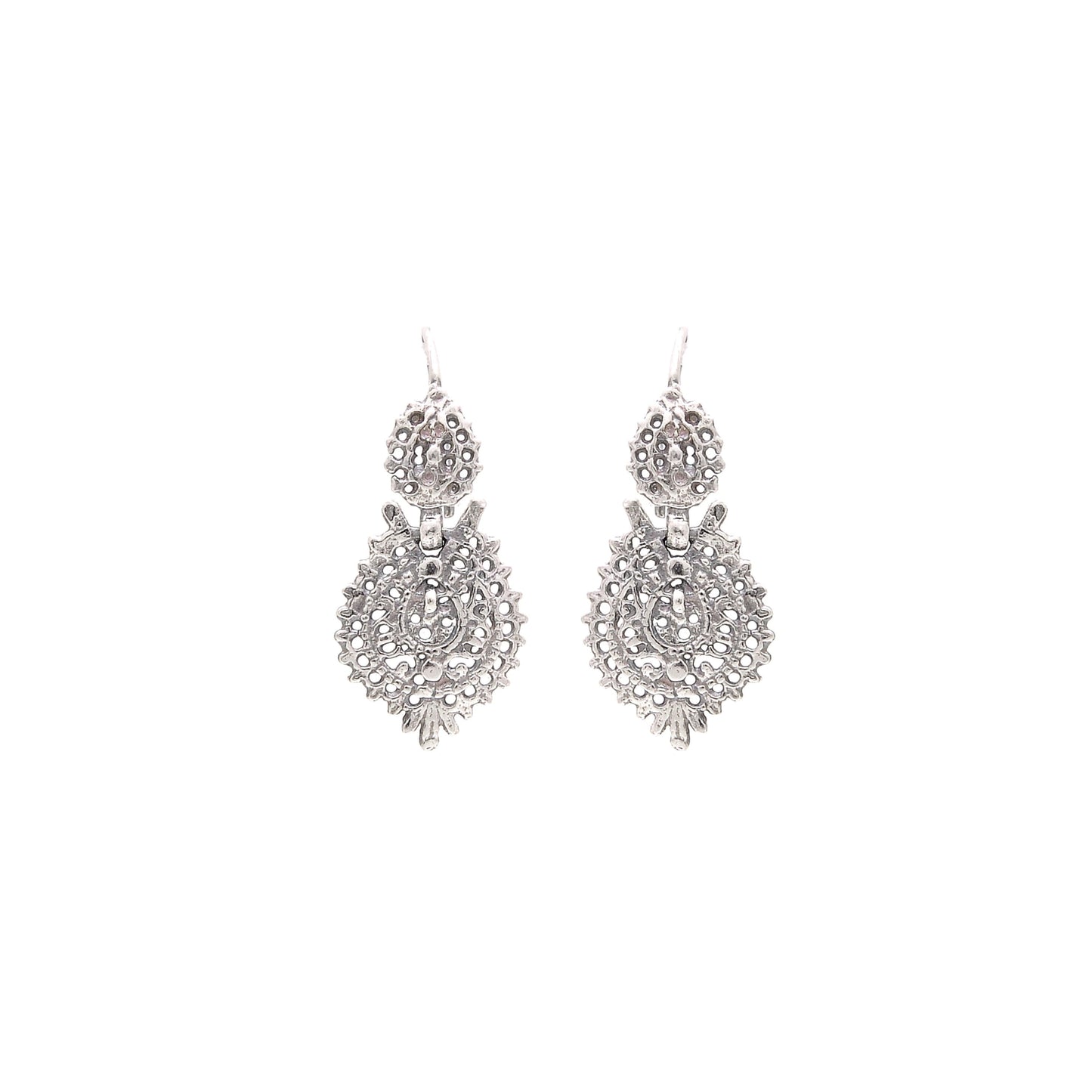 Queen Earrings XS in Silver
