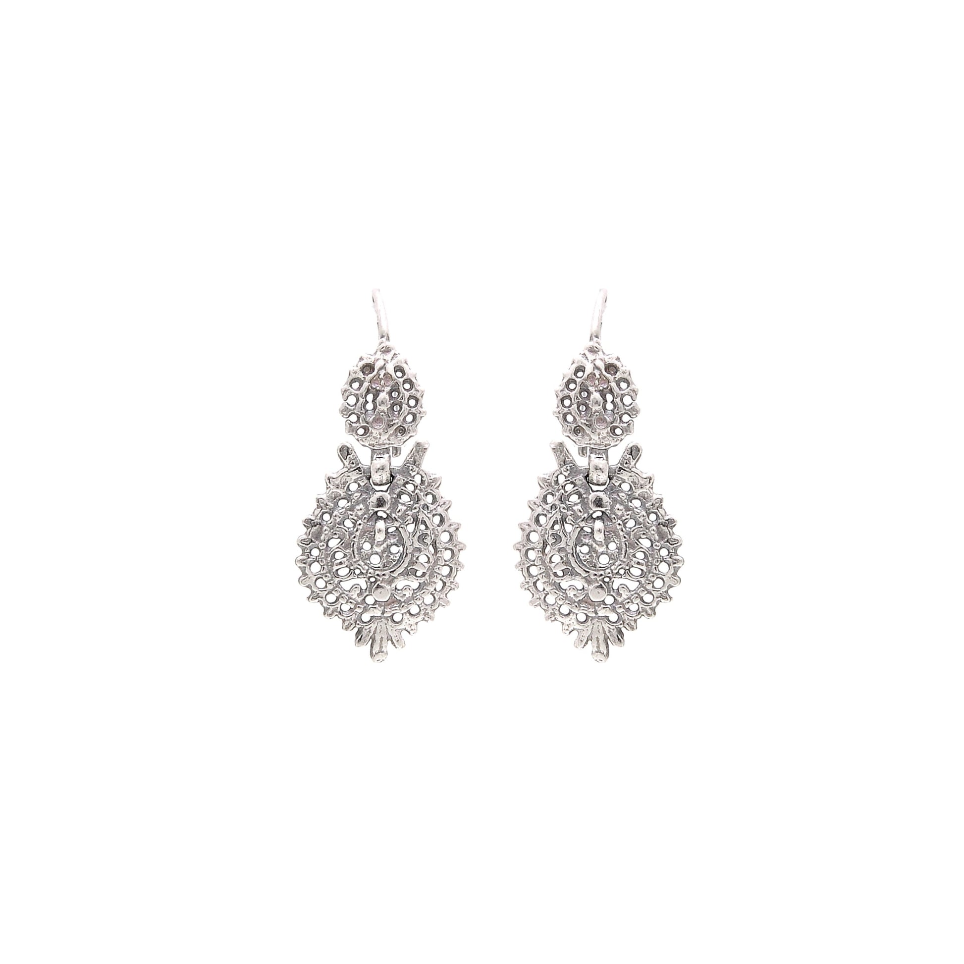 Queen Earrings XS in Silver