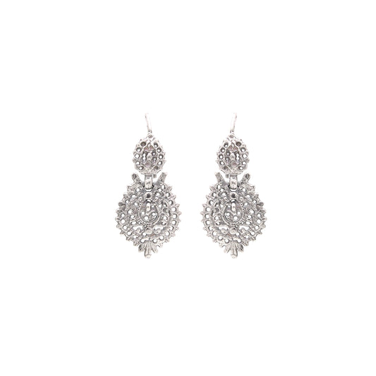 Queen Earrings XS in Silver