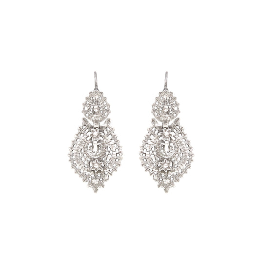 Queen Earrings S in Silver